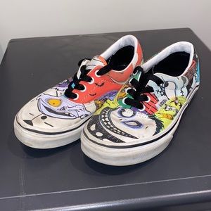 Vans X Disney Tim Burton The Nightmare Before Christmas boys sneakers size 2.5